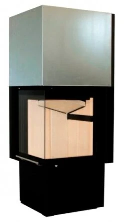 EEK A+ Eck-Kaminbausatz IMPERIAL Mit HAJDUK SMART 2PTh - 7,5 KW -Napoleon Geschaft smart2pth