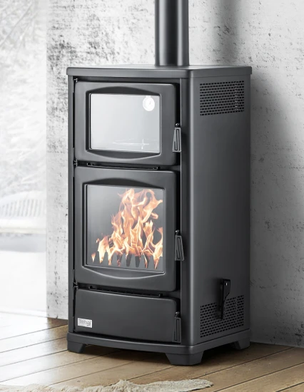 EEK A Kaminofen Teba TS-16 Backfach, Dauerbrandfähig 8kW 3 EEK A Kaminofen Teba TS-16 Backfach, Dauerbrandfähig 8kW