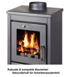 EEK A Kaminofen Victoria Deluxe SM Mit 7kW Schwarz -Napoleon Geschaft victoria deluxesm 2